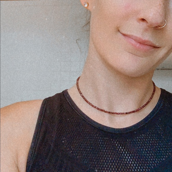 Garnet Choker - Picture 2 of 2